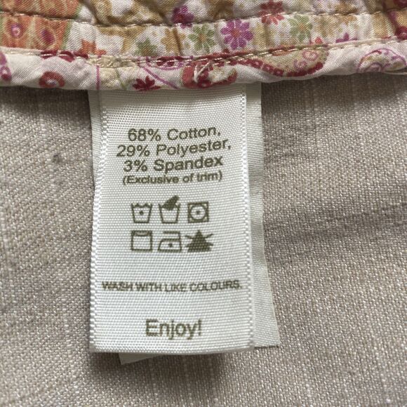 TILLEY Jacket Khaki High Neck Buttoned Traveler's Blazer Made In Canada Sz 20 - Picture 10 of 13